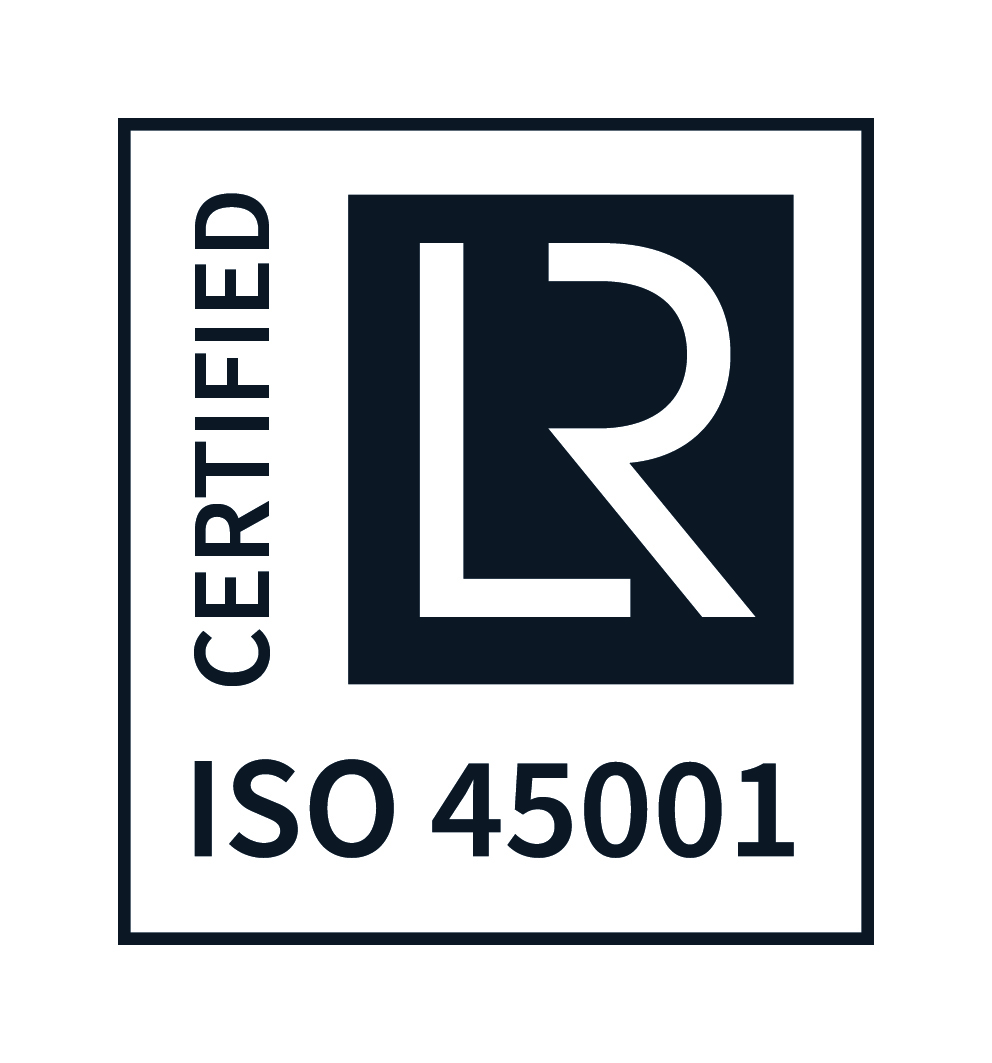 ISO Certified Logo - Occupational Health and Safety Management